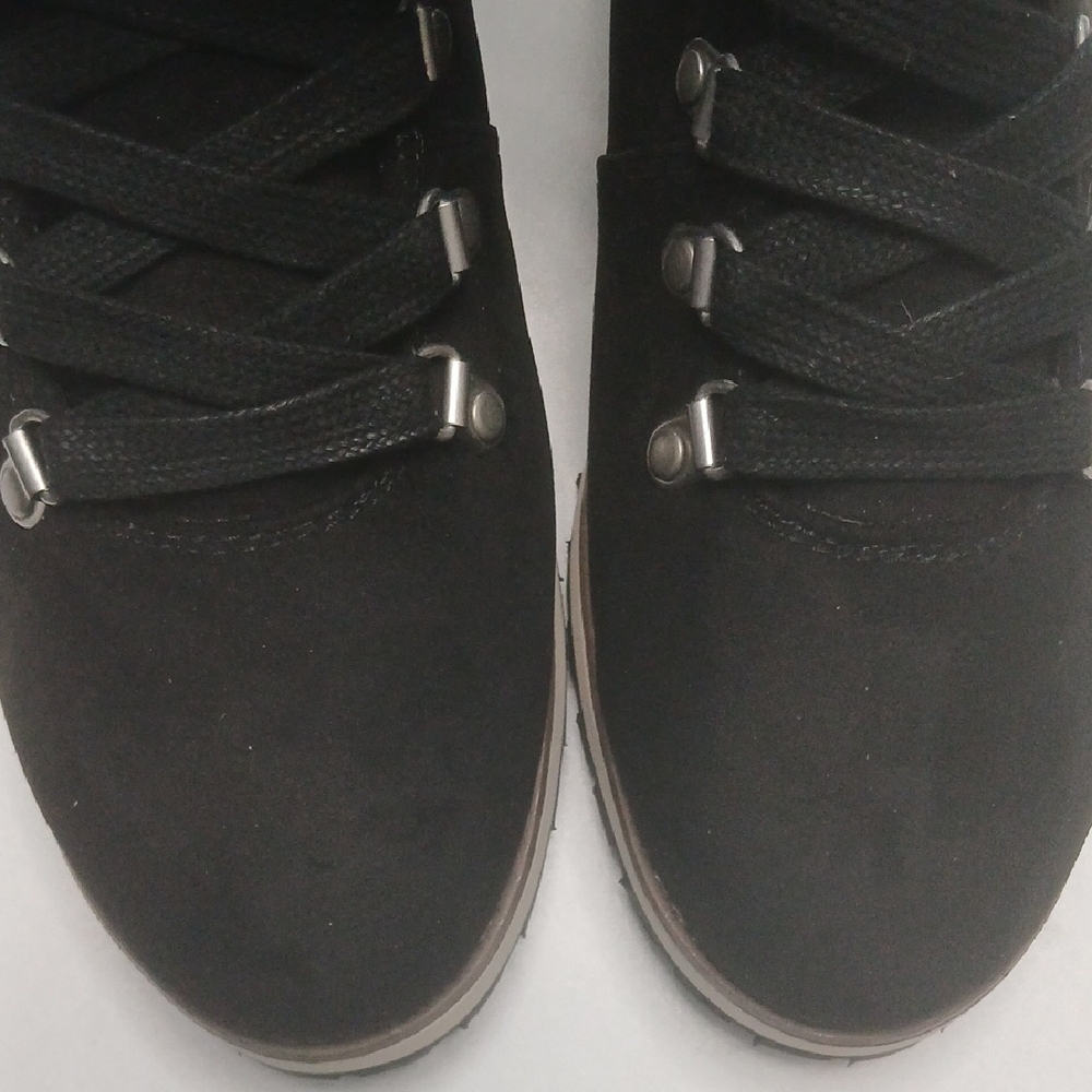 Universal Thread Dark Lace-Up Boots - Picture 2 of 6
